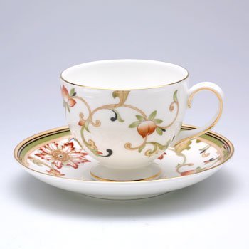 ウェッジウッド　オベロン　ティーカップ&ソーサー(珈琲紅茶兼用) の写真