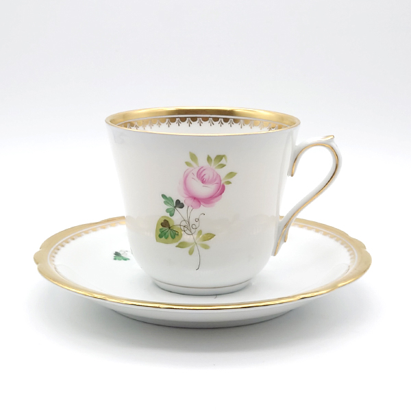 ヘレンド　ウィーンの薔薇　コーヒーカップ&ソーサー VRH-OR-X1-3537-0-00の写真