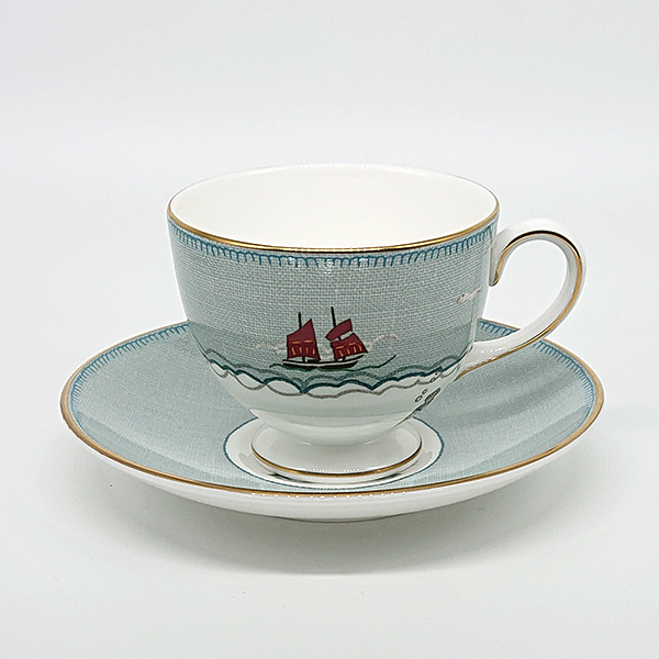 ウェッジウッド　セイラーズ フェアウェル　ティーカップ&ソーサー（珈琲紅茶兼用）の写真