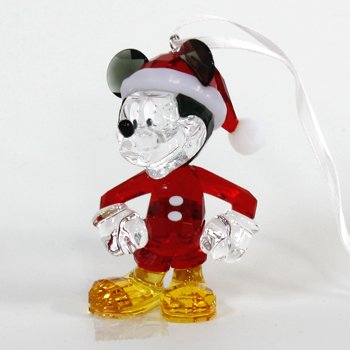 スワロフスキー　Disney　ミッキーマウス　クリスマスオーナメント　5004690の写真