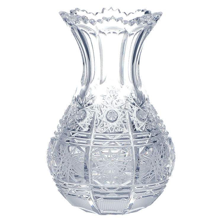 ボヘミア　500PK　ミニ花瓶 9.3cm　CG-402