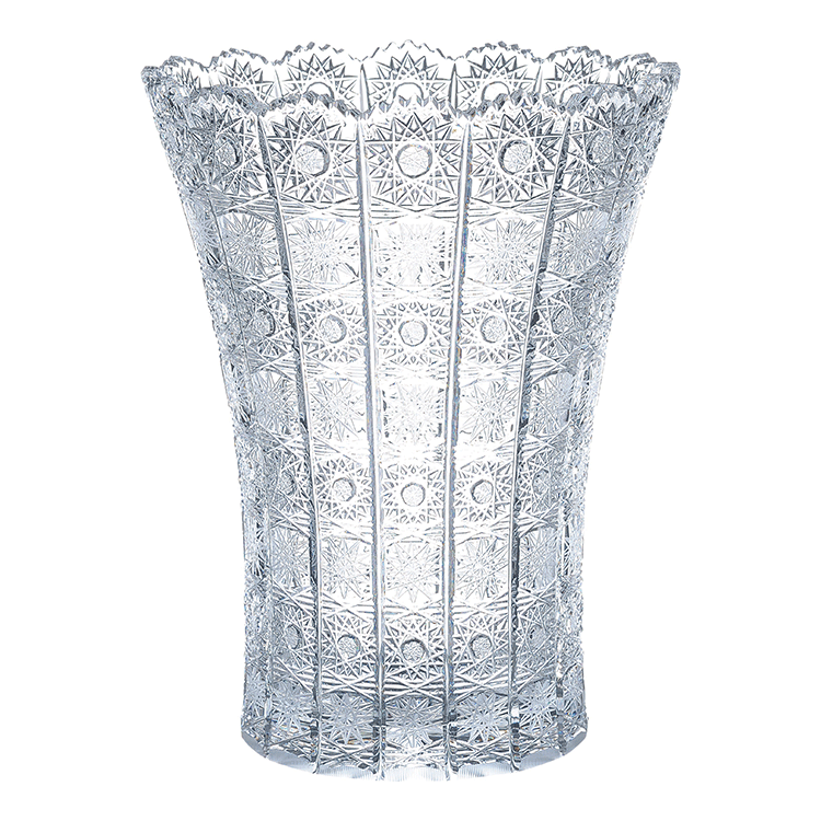 ボヘミア　500PK　花瓶25cm　6/6/500/10の写真