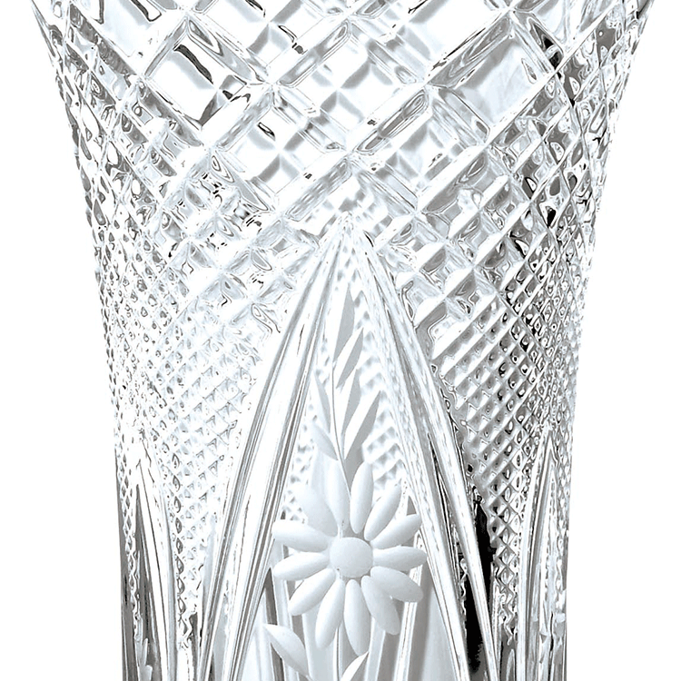 ボヘミア　クリスタル　花瓶25.7cm　SVLF-401のサムネイル