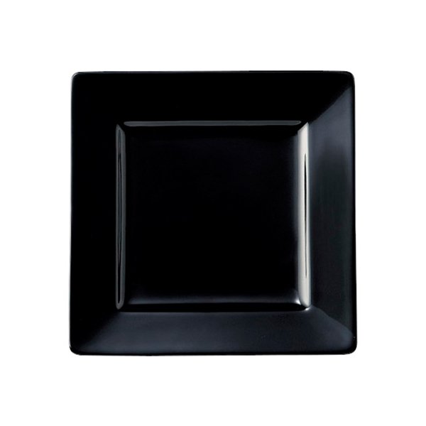 KANESUZU　テトラ　15cm正角皿（Black）　37113356の写真