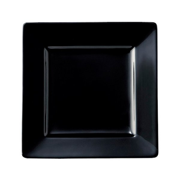 KANESUZU　テトラ　18cm正角皿（Black）　37113363の写真