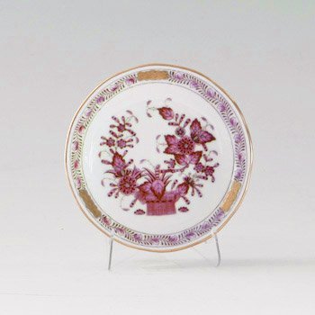 ヘレンド　インドの華ピンク　スモールディッシュ9.5cm　FP-0334-0-00の写真
