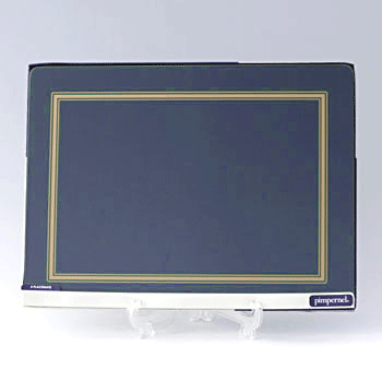 ピンパーネル　プレイスマット4pcsセット  クラシックミッドナイトブルー X0010648184の写真