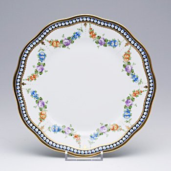 ヘレンド　真珠の首飾り　プレート19cm　GPN-20517-0-00 の写真