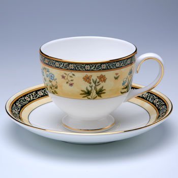 ウェッジウッド　インディア　ティーカップ&ソーサー（珈琲紅茶兼用） の写真