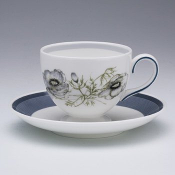 ウェッジウッド　グレンミスト　ティーカップ&ソーサー（珈琲紅茶兼用） の写真