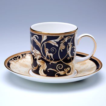 ウェッジウッド　コーヌコピア　コーヒーカップ&ソーサー（キャン） の写真