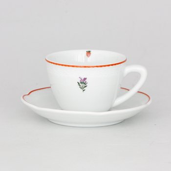 ジノリ1735／リチャードジノリ　ボンジョルノストロベリー　コーヒーカップ&ソーサーの写真