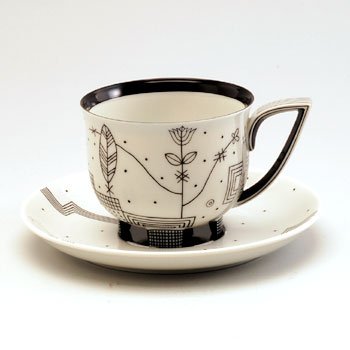 アウガルテン　ミス・リッチバージョン　コーヒーカップ&ソーサー　5557R-560-019の写真