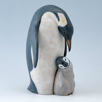 リヤドロ　12519　ペンギンの愛 の写真