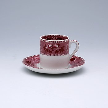スポード　カミラピンク　コーヒーカップ&ソーサーの写真