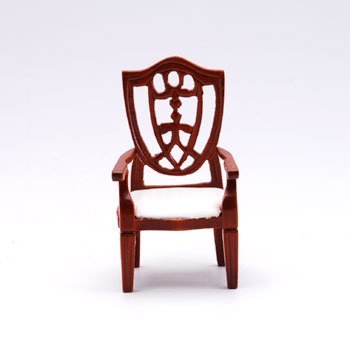 ロイター　ミニチュア　1_750_5　椅子(白)の写真