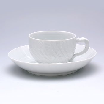 マイセン　スワンホワイト　コーヒーカップ&ソーサー　000001-05584 　の写真