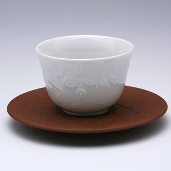 マイセン　中国茶器　小花　000001-55954-85662　の写真