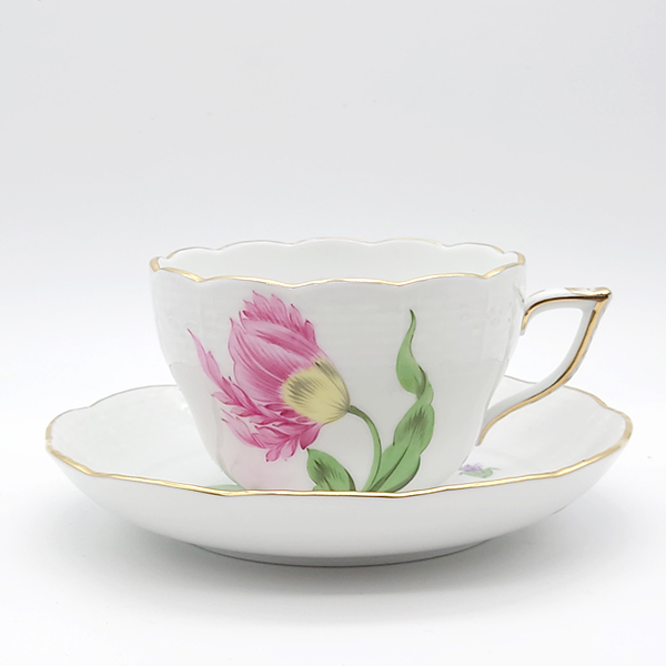 ヘレンド　バコニーの春　珈琲紅茶兼用カップ&ソーサー　PDB-0730-0-00の写真