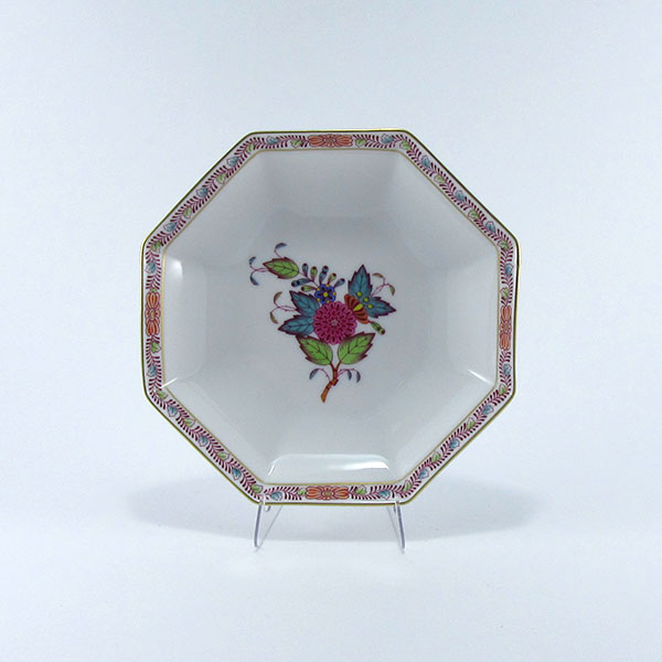 ヘレンド　アポニーフラワー　小皿(オクタゴナル)13.5cm　AF-4304-1-00の写真