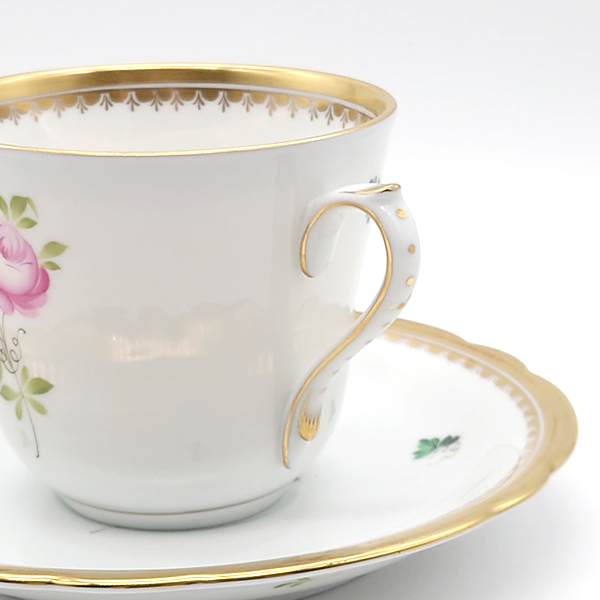 ヘレンド　ウィーンの薔薇　コーヒーカップ&ソーサー VRH-OR-X1-3537-0-00のサムネイル